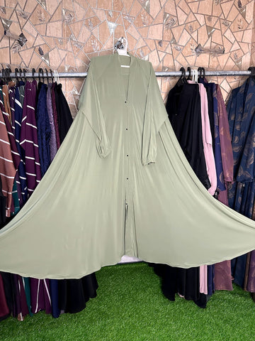 Elegant Umbrella Flared Abaya