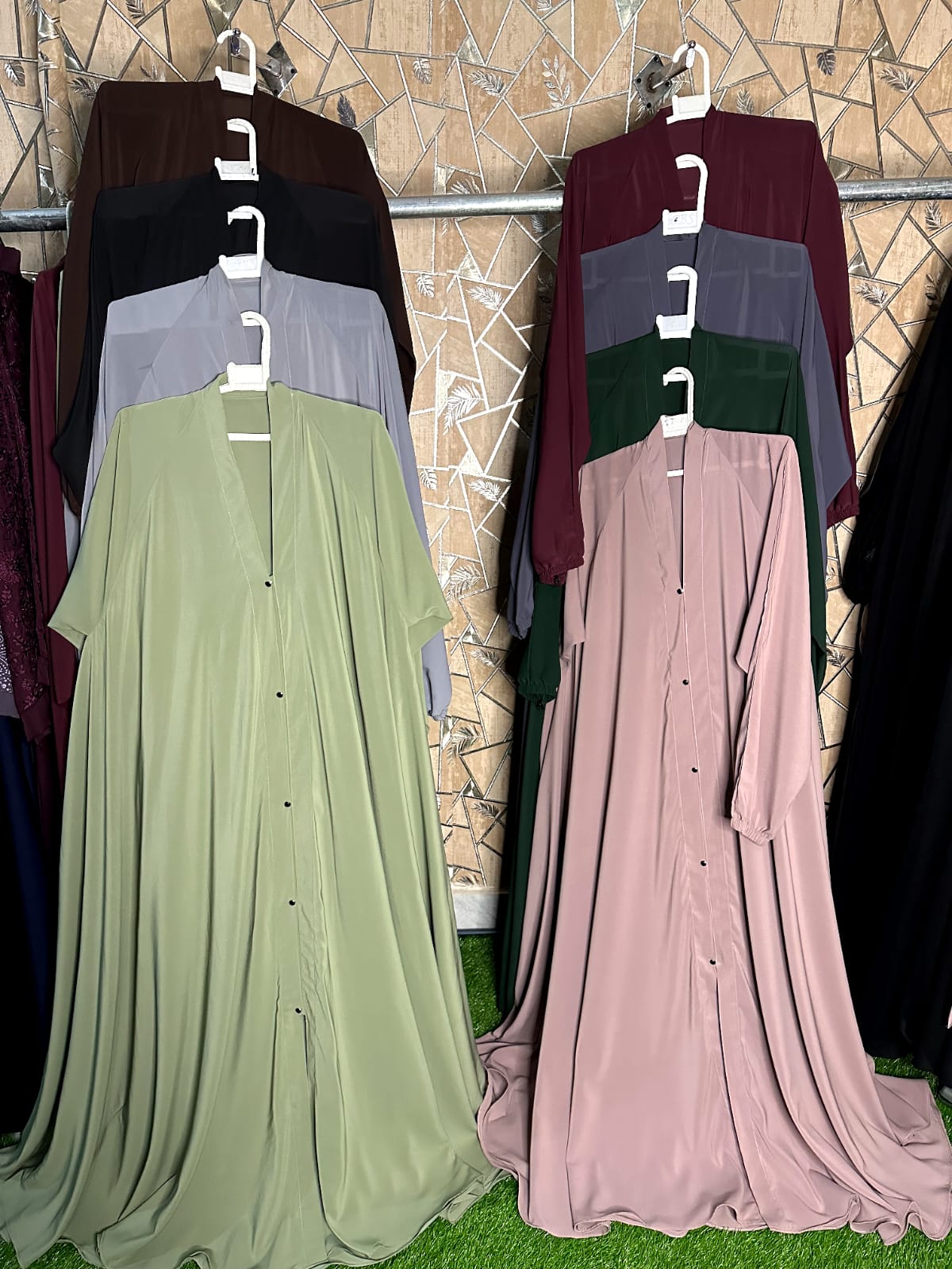 Elegant Umbrella Flared Abaya